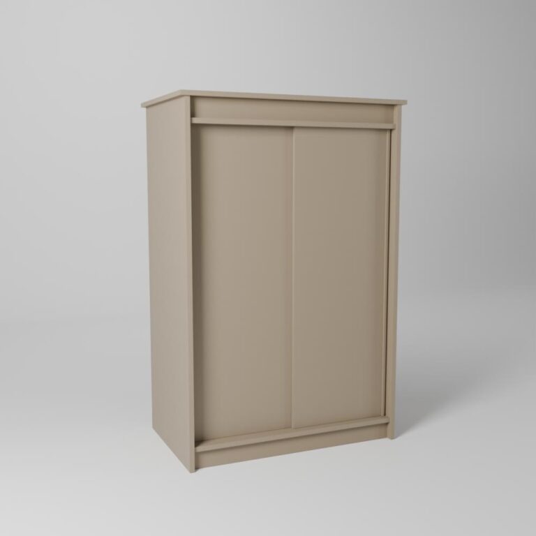 Armoire enfant avec portes coulissantes gain de place 100 cm