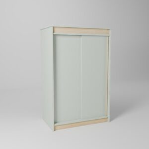 Armoire enfant avec portes coulissantes gain de place 100 cm