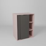 Armoire Brick indépendante de 96cm de hauteur et 72cm de largeur