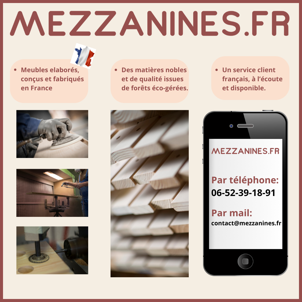 Focus des services sur Mezzanines.fr la référence du gain de place premium.