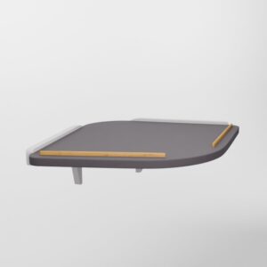 Étagère d'angle pour mezzanine