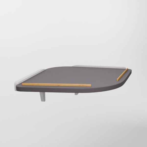 Étagère d'angle pour mezzanine