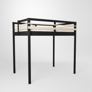 Lit mezzanine Adulte « Jeune Urbaine » ouverture en bout