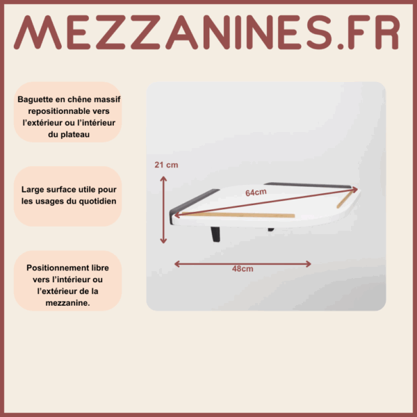 Étagère d'angle pour mezzanine – Image 5
