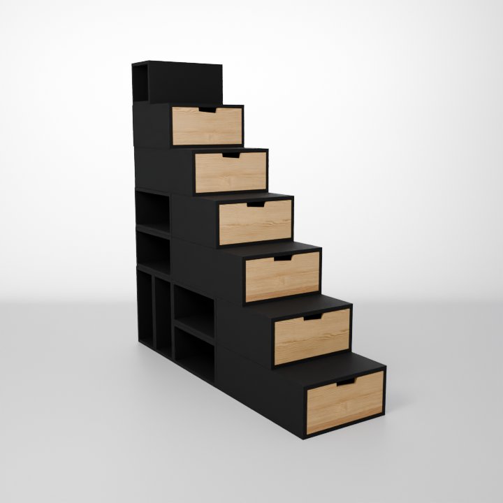 Escalier de rangement modulable Brick It