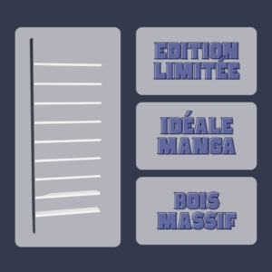 Édition limitée - Extension de l'étagère mange Bleu Astral